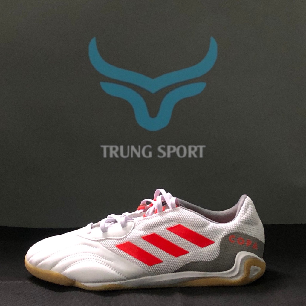 (Chính hãng) Giày đá bóng Futsal Adidas Copa Sense.3 IC Trắng , Sân cỏ nhân tạo, sân 5 [Trungsports]