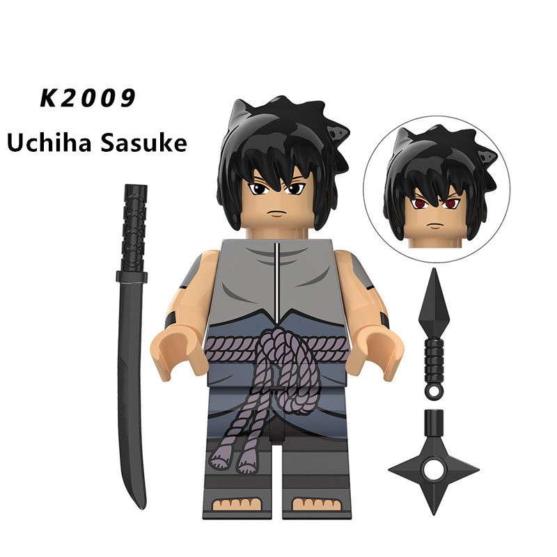 Mô Hình Đồ Chơi Nhân Vật Hoạt Hình Naruto KDL802 Sasuke Itachi Neji Hinata
