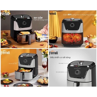 Nồi chiên không dầu rapido 8lít 8.0M