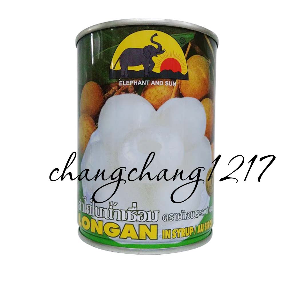 Nhãn Ngâm Thái Lan Đóng Lon 565gr (Con Voi) | BigBuy360 - bigbuy360.vn