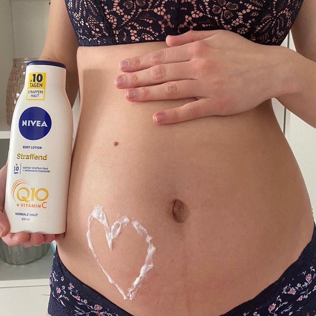 Dưỡng thể Nivea Q10+Vitamin C giúp trắng da, chống lão hoá của Đức- Nội địa Đức Đủ Bill