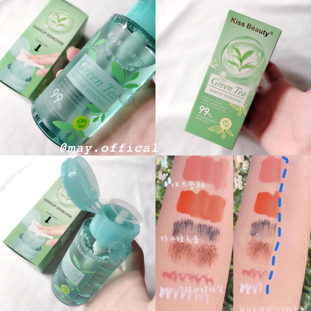 Nước tẩy trang trà xanh KissBeauty 180ml | BigBuy360 - bigbuy360.vn