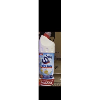 Tẩy Rửa Bồn Cầu Nhà Tắm Vim Trắng Sáng 880ml