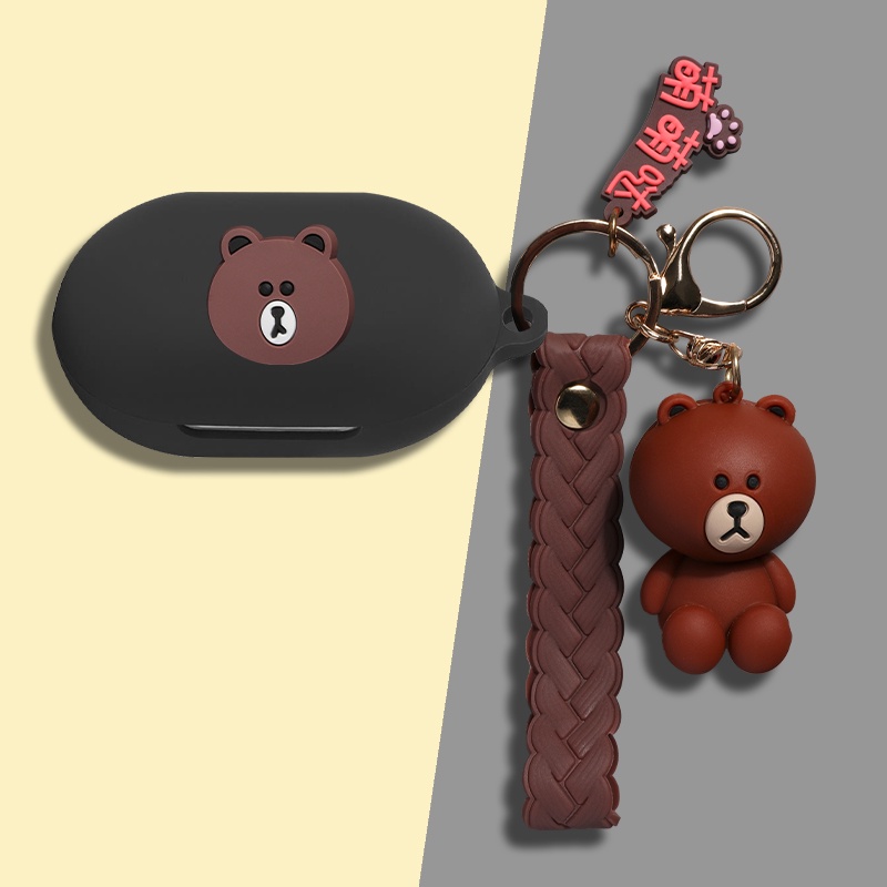 Vỏ Bảo Vệ Hộp Sạc Tai Nghe Bluetooth OPPO Enco Buds W11 Bằng Silicon Mềm Chống Sốc Hình Pikachu/Phi Hành Gia