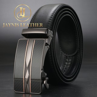 [🔥HOT TREND 2024 ] Thắt Lưng Nam Cao Cấp, Da Bò Thật 100%, Sang Trọng, Lịch Lãm Jaynis TLG002