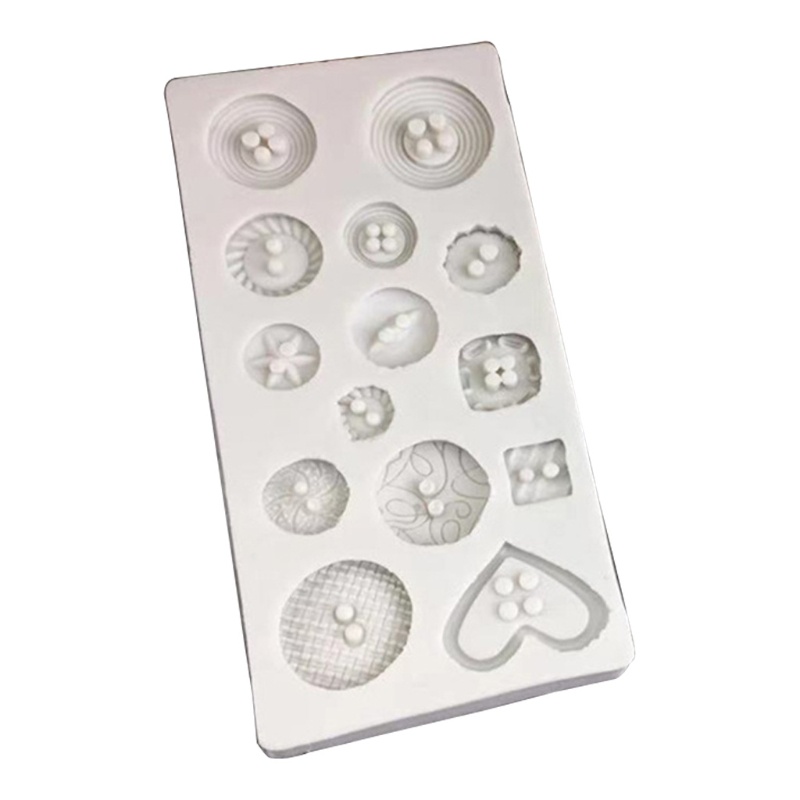 Khuôn silicone làm xà phòng/ nến hình nút tinh tế diy