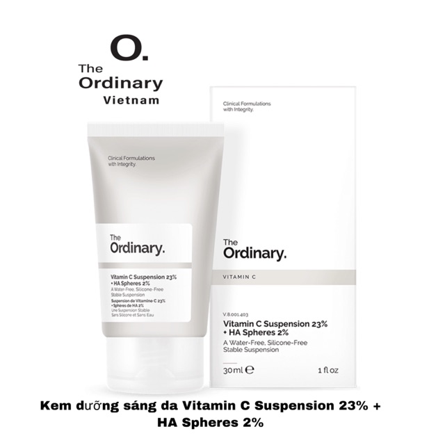 Kem dưỡng sáng da The Ordinary Vitamin C Suspension 23% + HA Spheres 2% | BigBuy360 - bigbuy360.vn