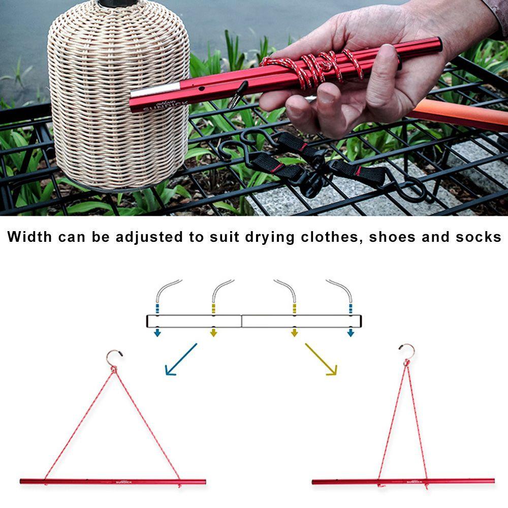 Móc Treo Quần Áo Bằng Hợp Kim Nhôm Tiện Dụng Khi Đi Du Lịch