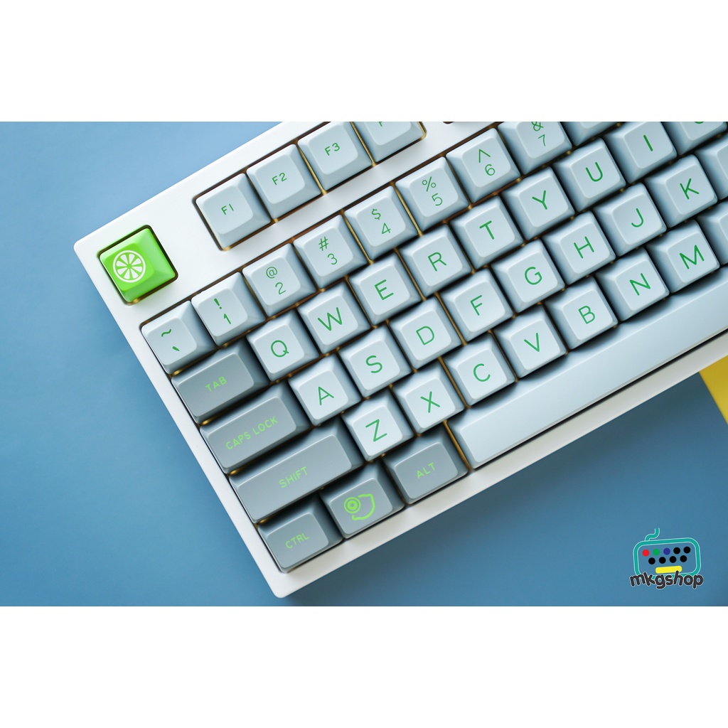 Keycap SA Maxkey LIME nút bàn phím cơ in doubleshot sắc nét