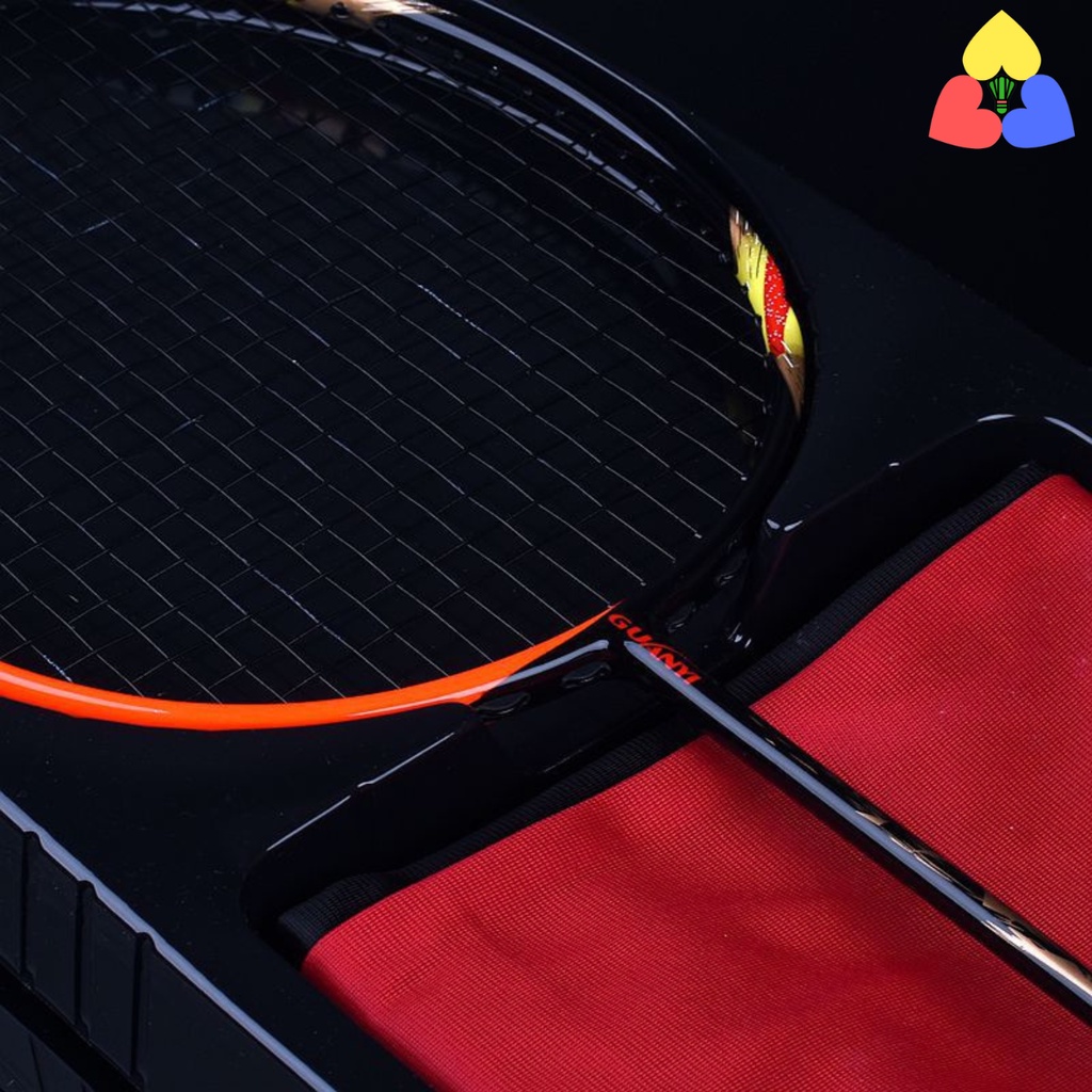 Vợt Cầu Lông Tấn Công Cho Người Mới 100% Sợi Carbon Siêu Bền Nhẹ Chính Hãng Bảo Hành 2 Tháng