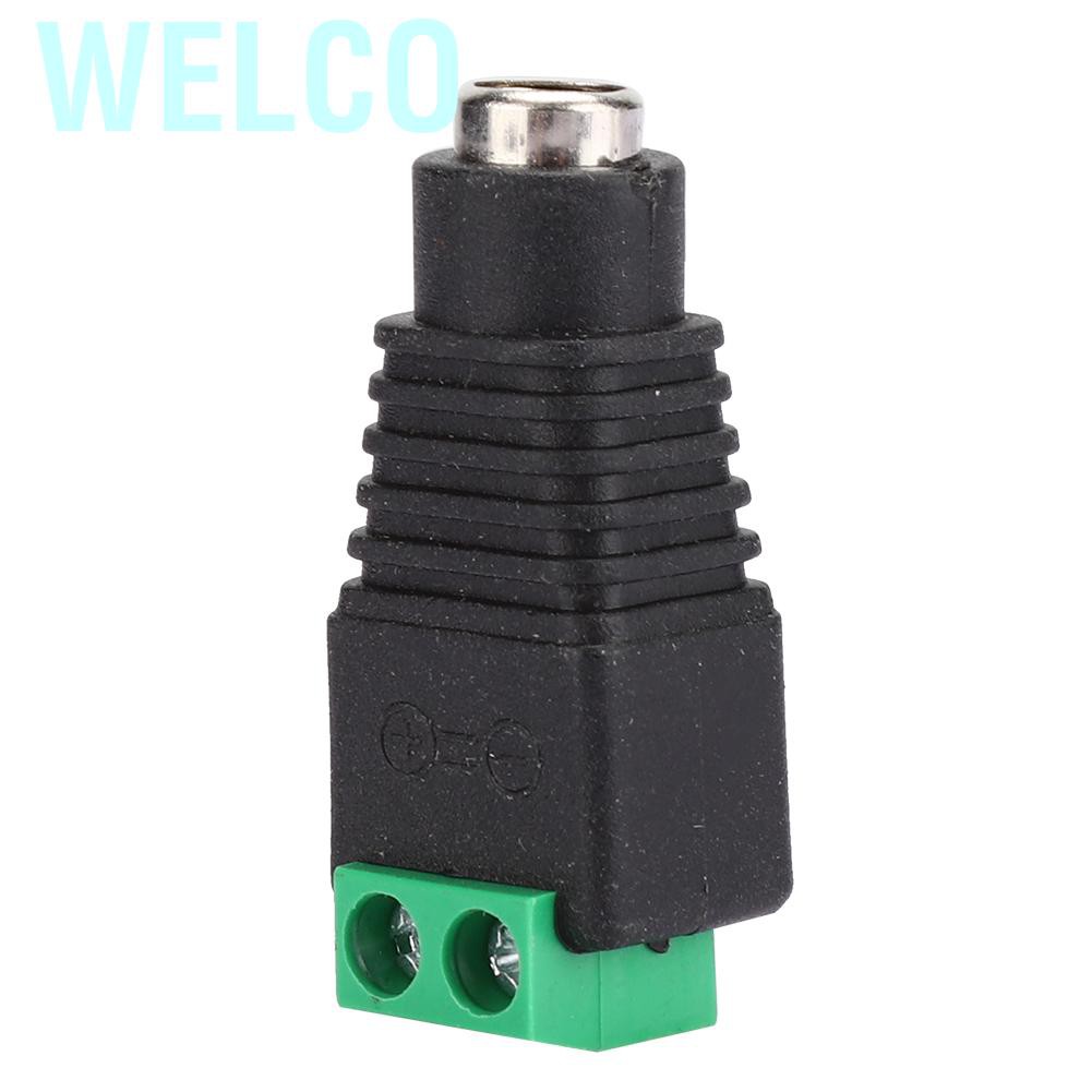 DC POWER 5 Đầu Nối Dây Điện An Toàn Màu Xanh Đen