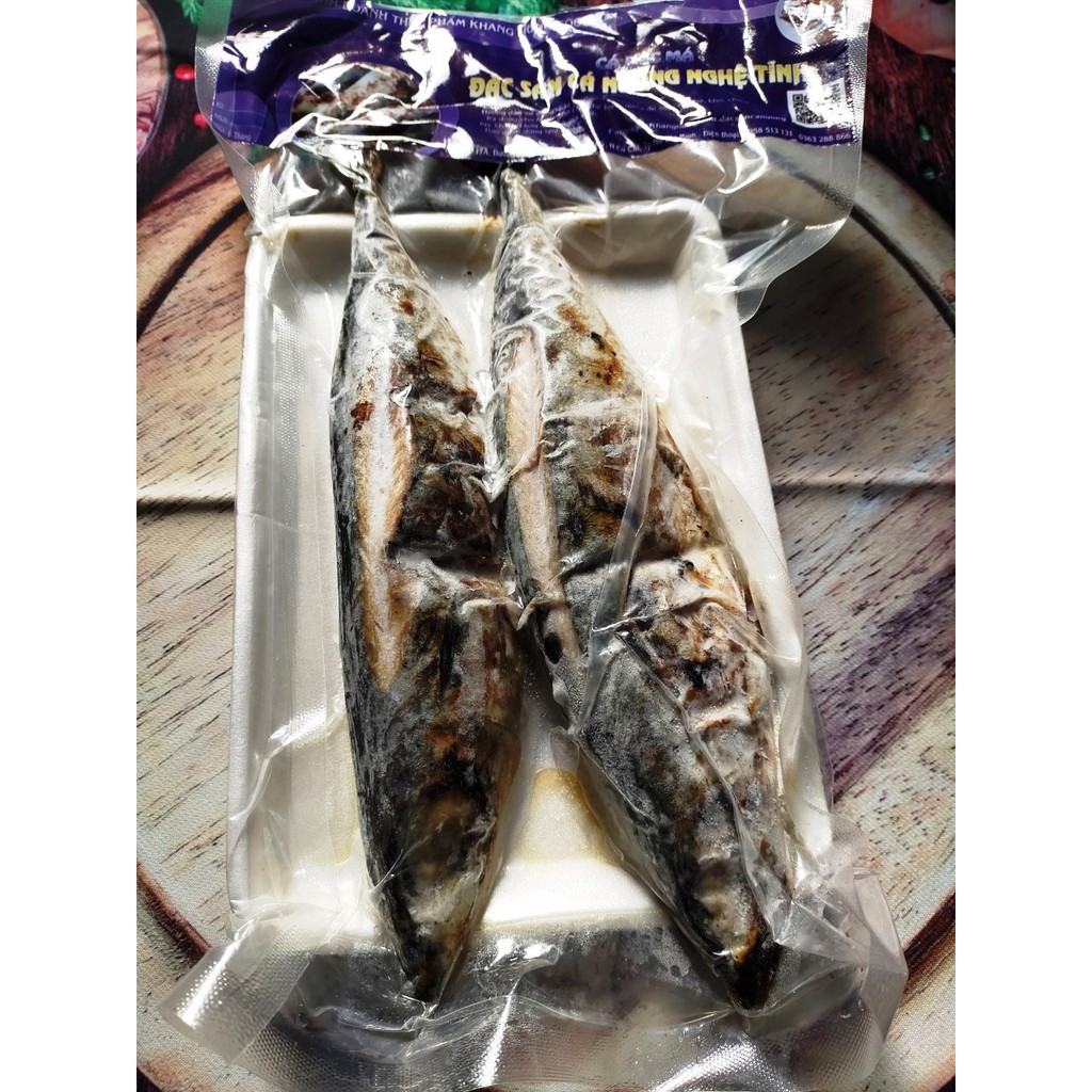 Cá Bạc Má Nướng Đặc Sản Nghệ Tĩnh - Bịch 2 Cá~500Gram [Khang Hưng FOOD]