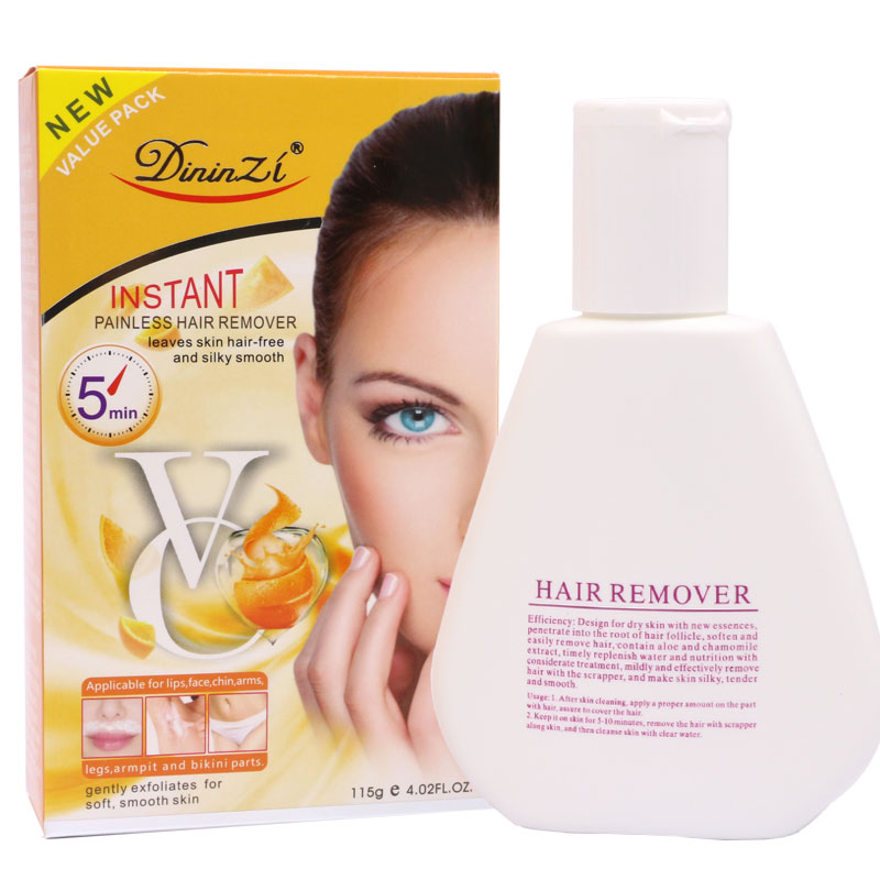 [Hàng Mới Nhập Khẩu] QIANSOTO Kem Tẩy Lông Vitamin C Không Đau Đớn Triệt Lông Ngay Lập Tức Loại 115g | BigBuy360 - bigbuy360.vn