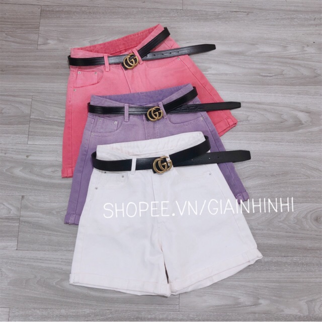 Xả hàng - Quần short bò lửng vải mềm đẹp QS1423 - NhiNhi Shop - Không kèm đai