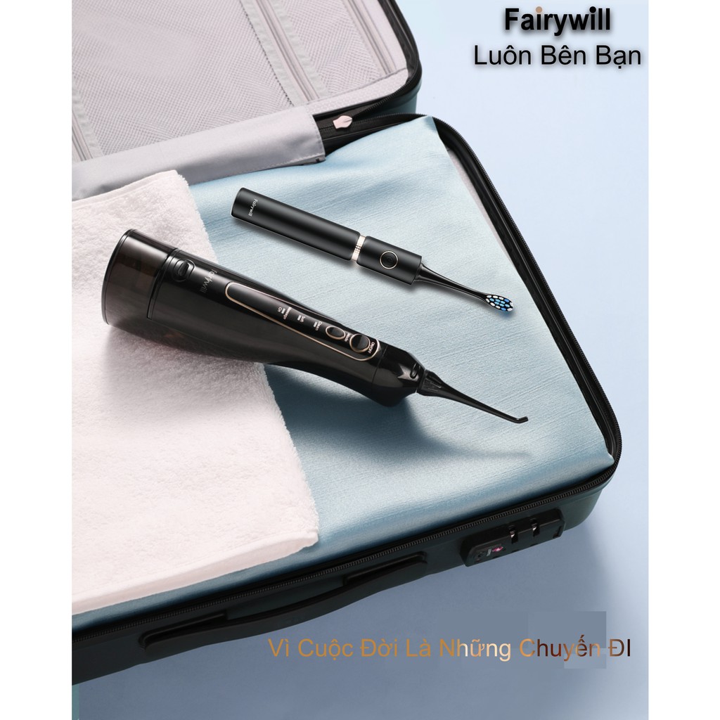 Tăm nước cầm tay Fairywill FW5020E - sản phẩm vệ sinh răng miệng hoàn hảo đến từ Đức