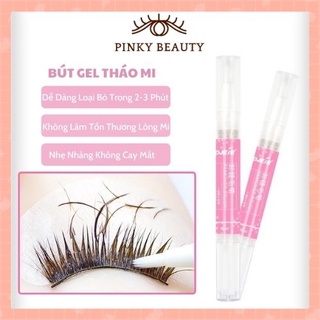Bút gel tháo mi remover brush, bút tháo mi pinky beauty 10ml không cay, tiện lợi, nhanh chóng