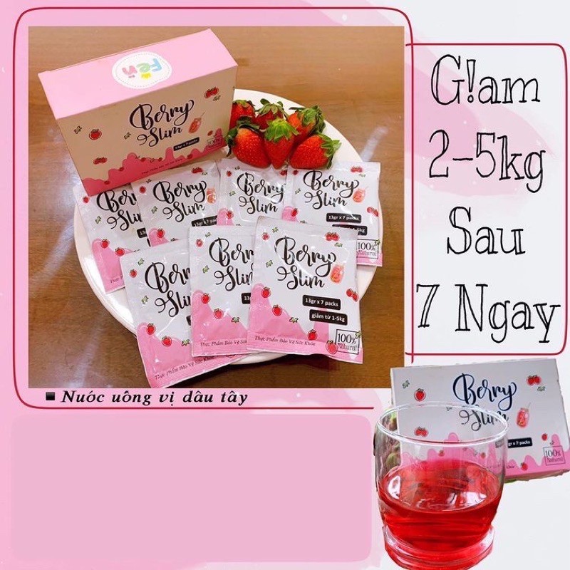 Giảm Cân vị Dâu