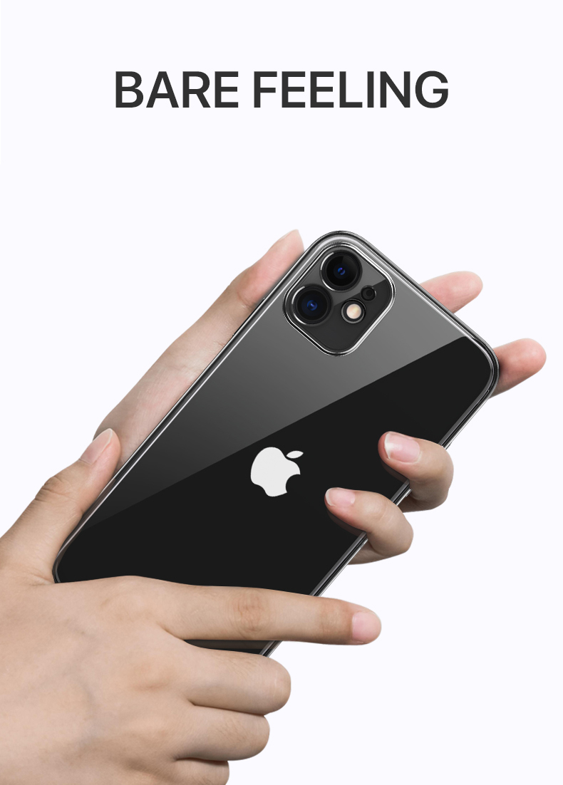 Ốp điện thoại trong suốt TPU viền mạ sang trọng cho điện thoại iPhone 7 8 Plus XS Max XR 11 Pro Max SE 2020 12 | BigBuy360 - bigbuy360.vn