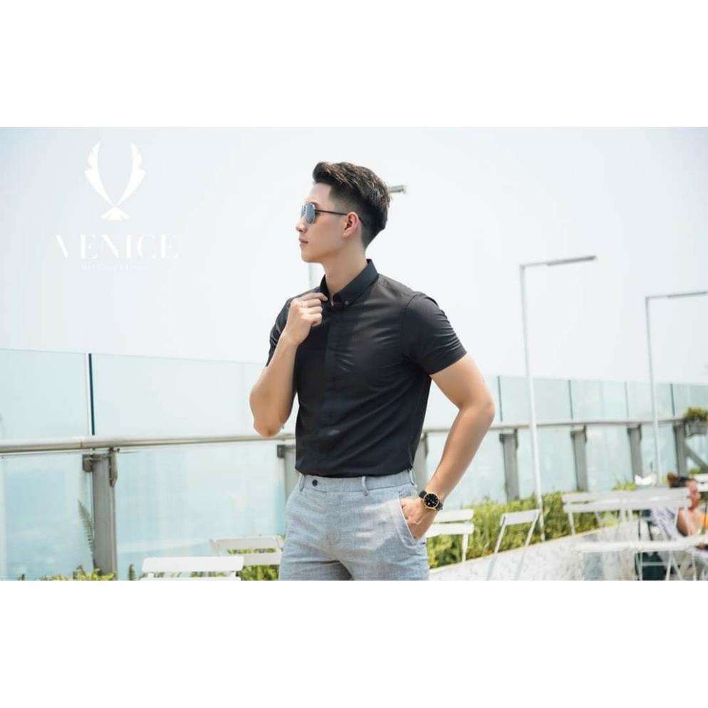 Áo Sơ Mi Nam Cộc Tay trẻ trung cao cấp Loại Đẹp | BigBuy360 - bigbuy360.vn