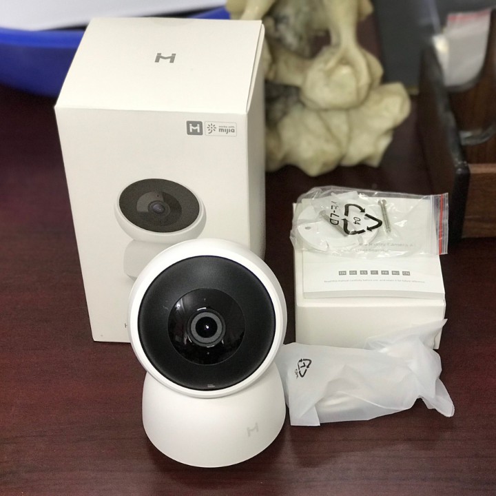 Camera Xiaomi , Camera wifi IP IMILAB A1 360 độ 2K - Đàm thoại 2 chiều , cảnh báo chuyển động , xem bằng điện thoại