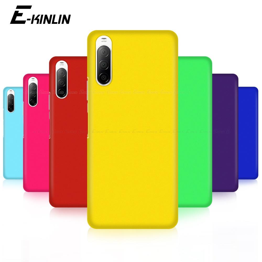 Ốp Điện Thoại Nhựa PC Cứng Siêu Mỏng Bề Mặt Nhám Dành Cho Sony Xperia 1 5 II III IV