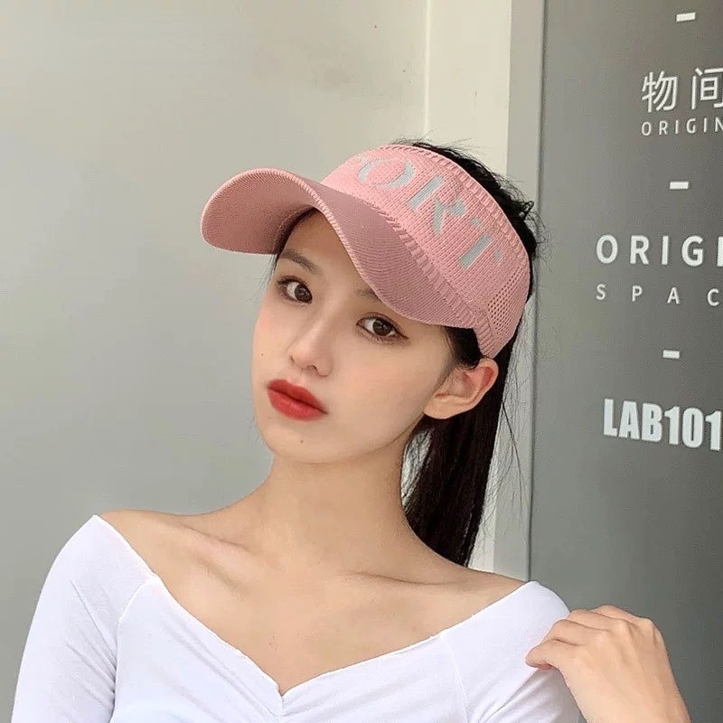 Mũ Lưỡi Trai Nửa Đầu Chống Nắng Thiết Kế Mới Thời Trang Mùa Hè Cho Nữ
