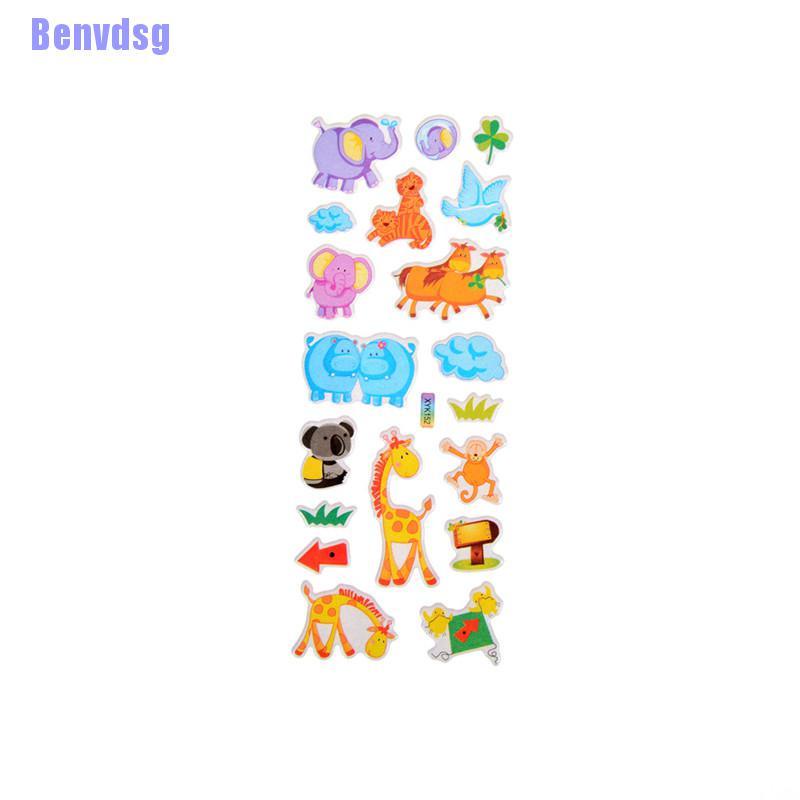 Miếng Dán Pvc Họa Tiết Hoạt Hình 3d Dễ Thương