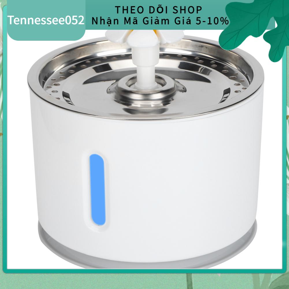 Tennessee052 Máy uống nước tự động bằng thép không gỉ 100‑240V cho thú cưng