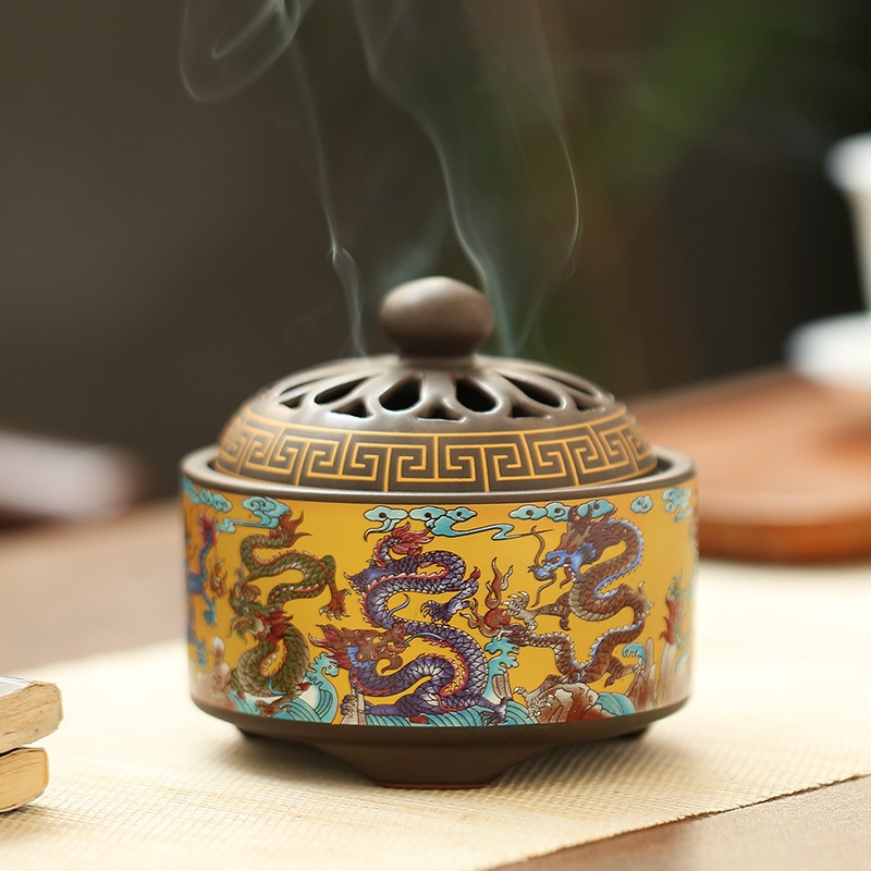 Lư đốt trầm Tân Nguyên, lư xông trầm, lư gốm cao cấp nhiều mẫu mã đẹp tinh tế - Cội Nguồn Xứ Huế