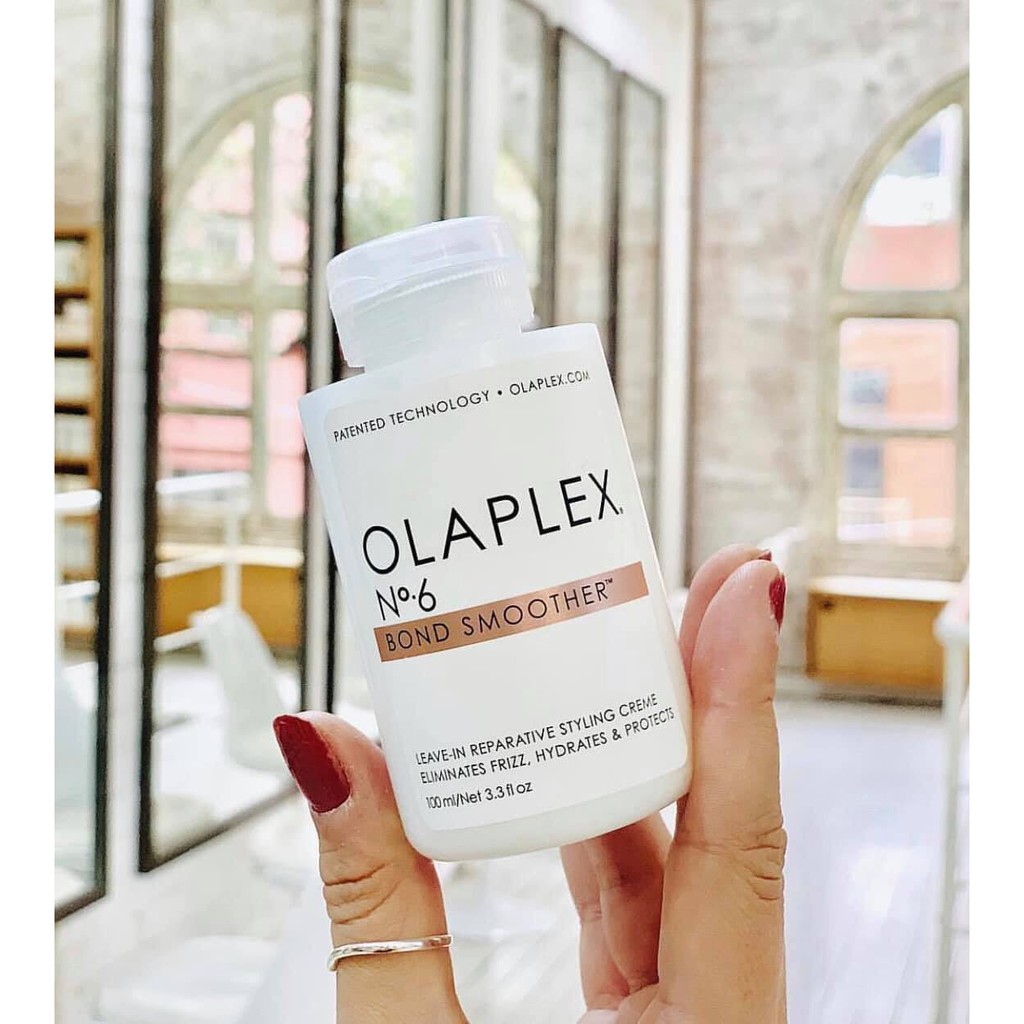 Kem xả khô Olaplex No6 100ml giúp tóc suôn mượt, chắc khỏe, chống rối và giữ nếp tốt