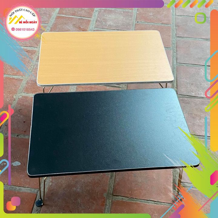 ⚡bàn vân gỗ đẹp /Freeship 50K / bàn học gấp gọn mặt vân gỗ /40x60 | BigBuy360 - bigbuy360.vn