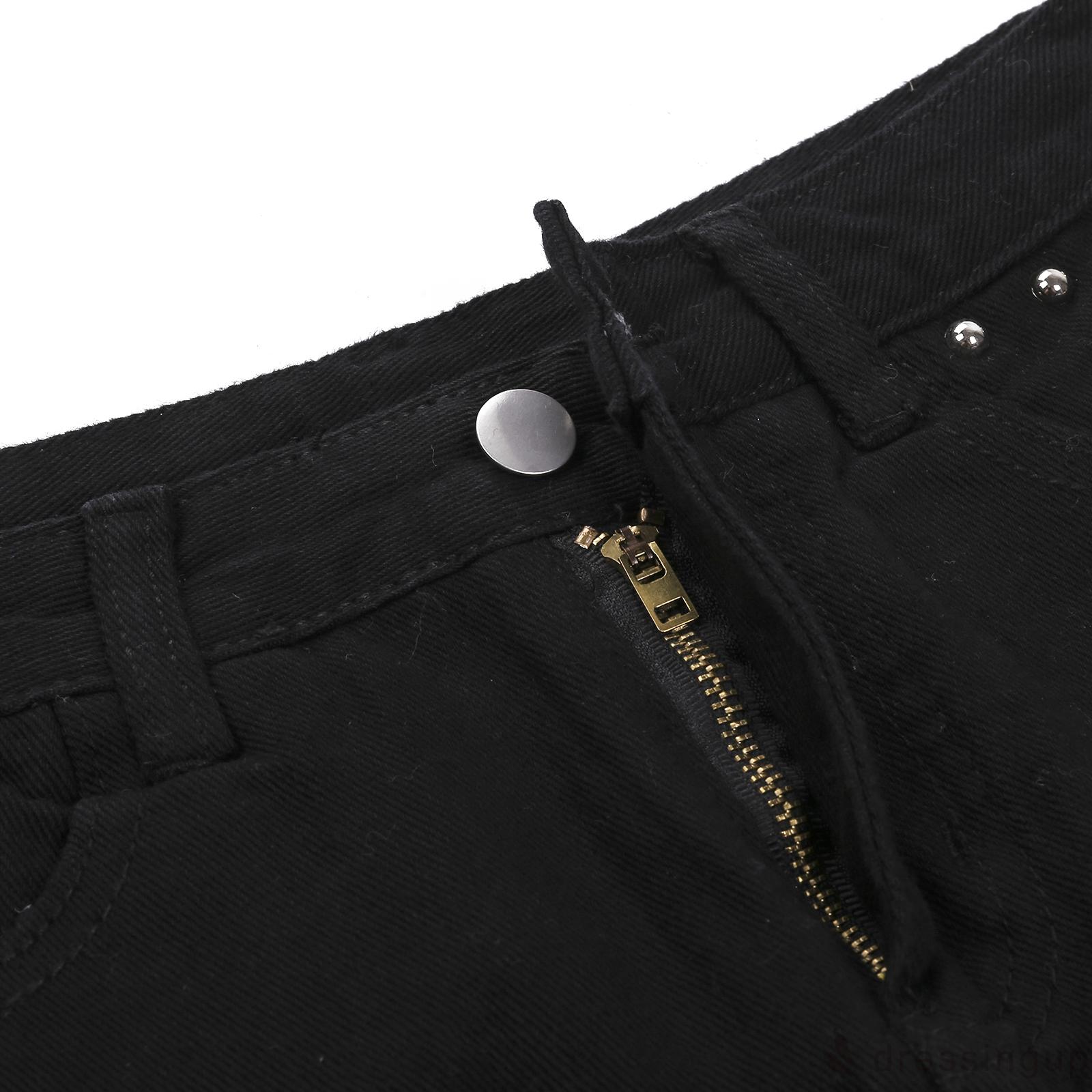 chân váy jean Chữ A Với Thiết Kế Lưng Cao Xinh Xắn Theo Phong Cách Hàn Quốc | BigBuy360 - bigbuy360.vn