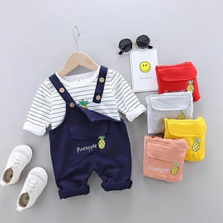 Sét yếm kèm áo cotton