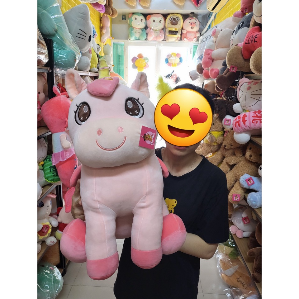 Quà tặng cho bé ngựa bông unicorn nhiều mẫu