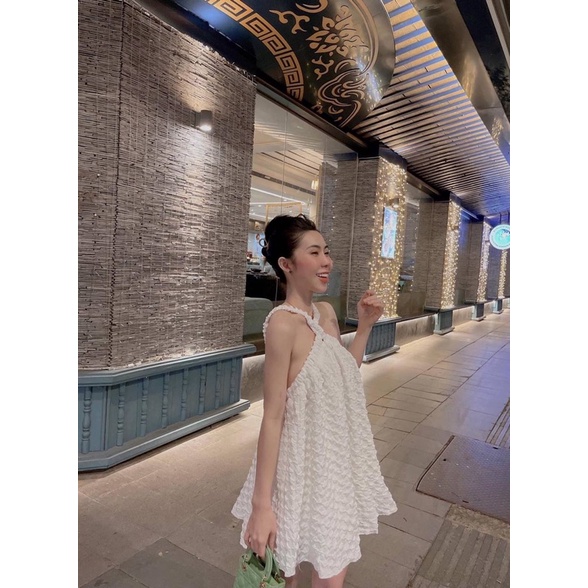 ĐẦM XỐP 2 DÂY CHÉO