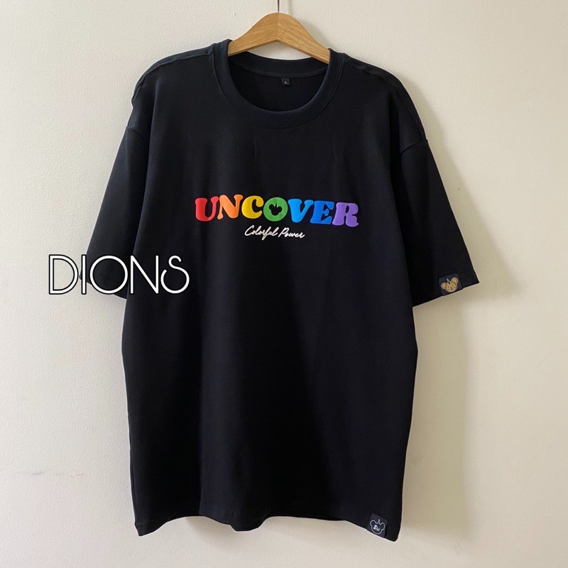Áo Thun Uncover Basic COLORFUL POWER TEE full tag - DIONS STORE