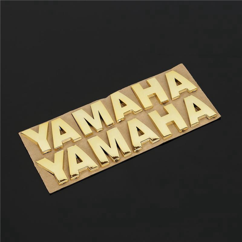 Nhãn dán chữ YAMAHA nổi cho xe máy MT03 MT07 MT09 MT10 R1 R6 FZ1 FZ8 TMAX NMAX XMAX XJ6