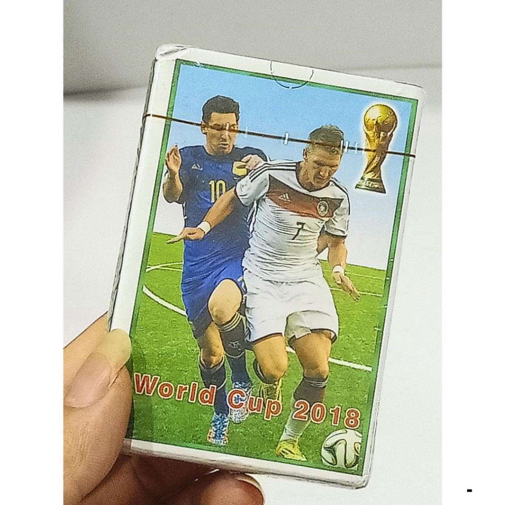 (54 lá) Bộ Thẻ bài in hình các cầu thủ bóng đá.Thẻ bài ma sói conan yugi tarot one piece luffy zoro sakura mèo nổ ma sói