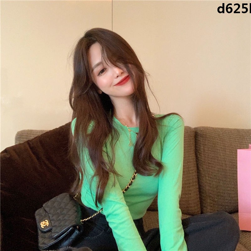 Áo Thun Nữ Tay Ngắn Dáng Ôm Màu Kẹo Ngọt Phong Cách Hàn Quốc 2020 | BigBuy360 - bigbuy360.vn