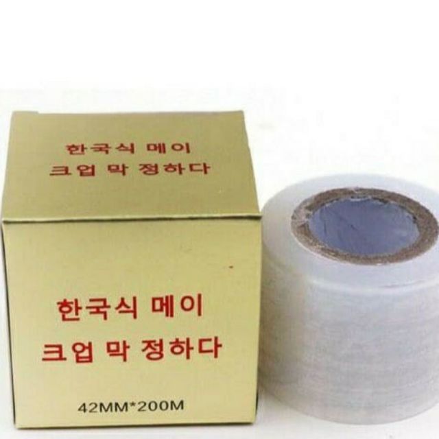 Cuộn nilon ủ tê mày, môi, mí, dùng trong phun xăm, spa