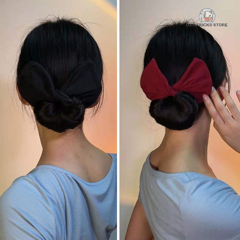 (Hàng Mới Về) Kẹp Tóc Hình Nơ Nhiều Màu Sắc 2021