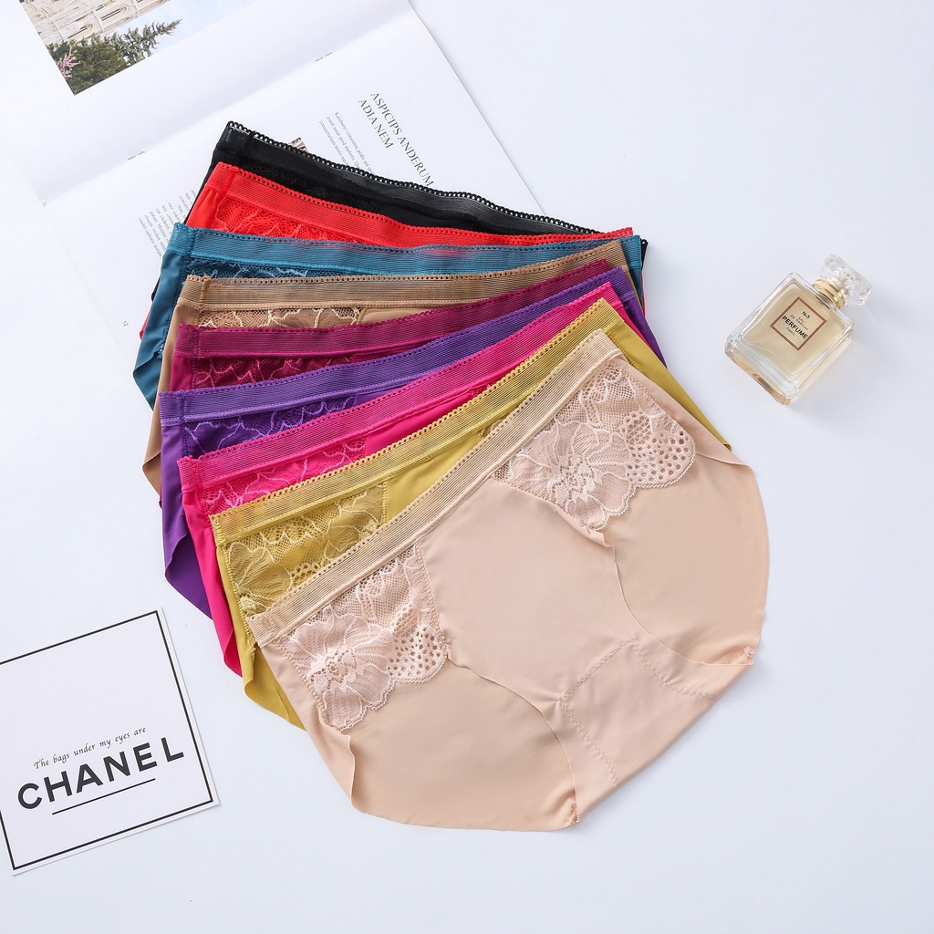 Quần Lót Nữ Ren Sexy Thiết Kế Họa Tiết Ren Xuyên Thấu Siêu Gợi Cảm Quyến Rũ - 8424