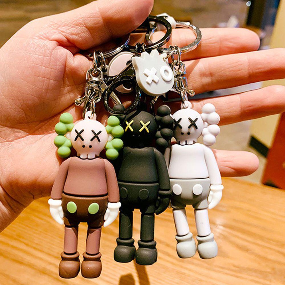 Móc Khóa Nhựa PVC Hình Búp Bê Hoạt Hình REBUY1