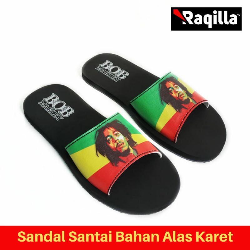 Dép Sandal Đi Xe Đạp / Tàu Thuyền In Hình Bob Marley Độc Đáo