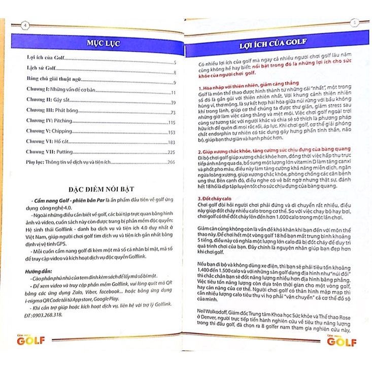 Sách - Cẩm Nang Golf (DN)