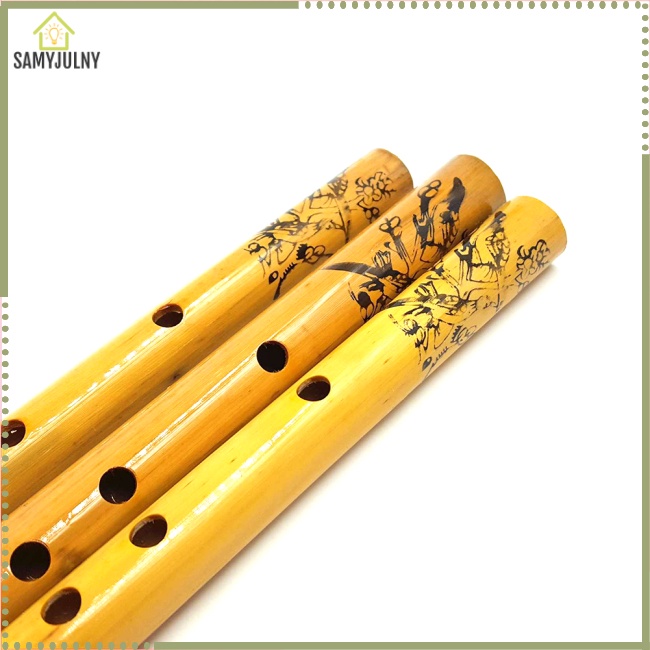 Sáo Tre 6 Lỗ Famy 44CM Phong Cách Trung Hoa