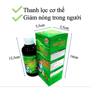 Siro Mát gan giải độc Đại Uy (Chai 200ml) - Chika