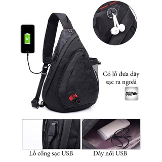 Balo đeo chéo 1 quai size lớn