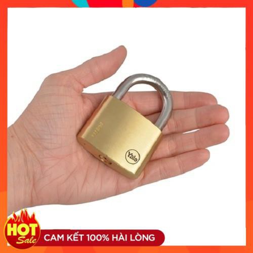 Khoá bấm Yale Y110/50/127/1 Size 50mm-ổ khóa bấm kèm chìa khóa – Sử dụng ngoài trời