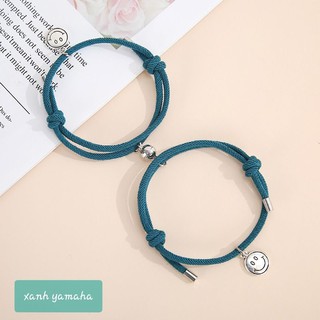 [Đôi] VÒNG NAM CHÂM (mặt cười)